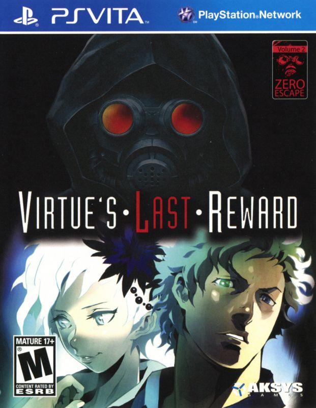 Virtue's Last Reward box art for Playstation Vita
